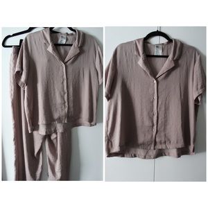 H&M Satin PJ Set